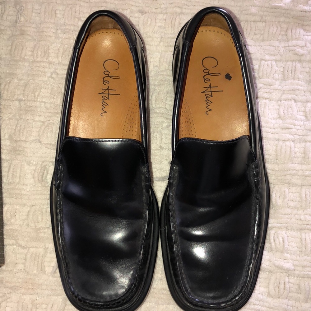 Black cole haan dress shoe